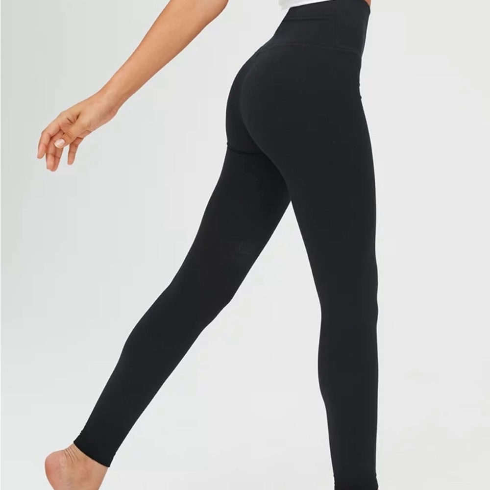 EUC Full Length Black Aerie Leggings